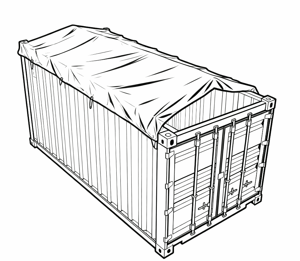 open top container